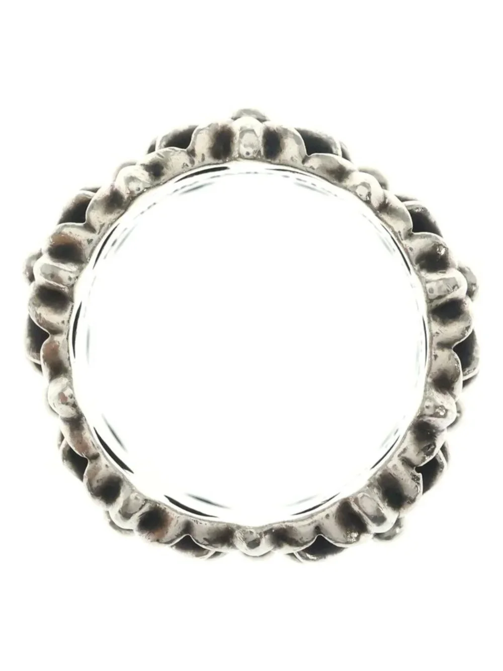 Chrome Hearts Cemetery Black Sling Silver